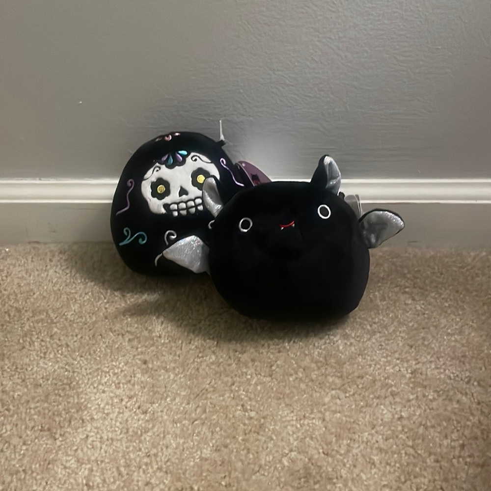 Halloween Duo Mini Squishmallows (Emily + Delphina)